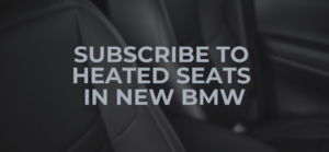 Impact Pricing - Subscribe to Heated Seats in New BMW